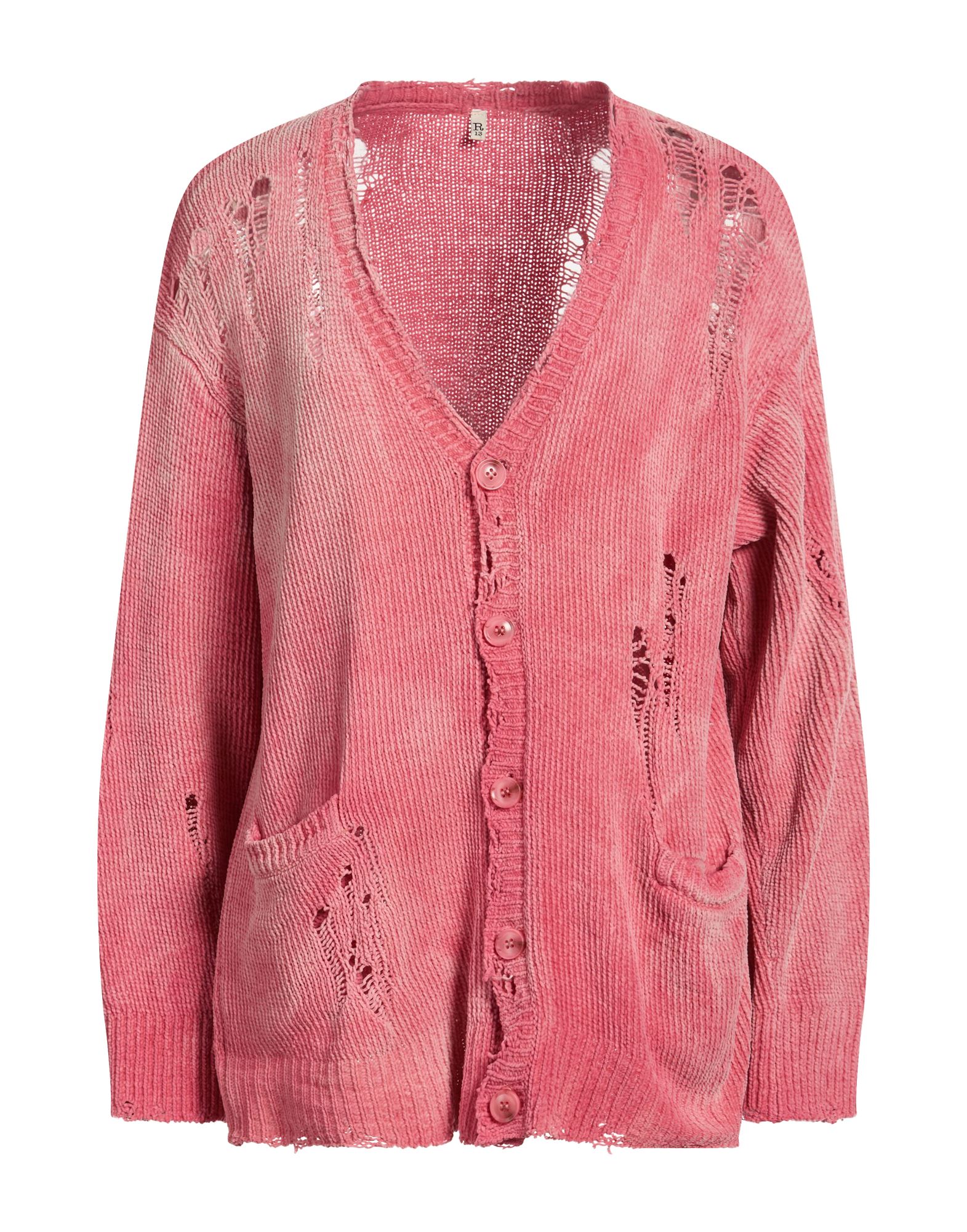R13 Strickjacke Damen Rosa von R13