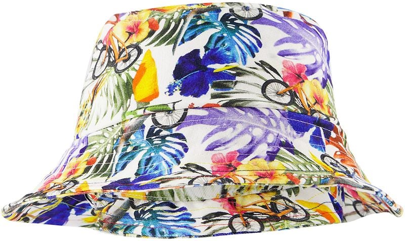 R2 Amsterdam Bucket Hat Print Multicolour - von R2 Amsterdam