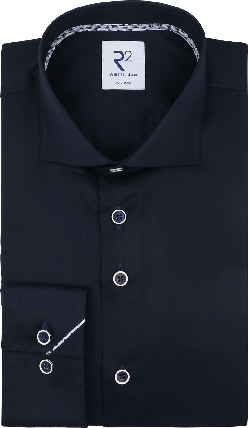 R2 Hemd Twill Navy - Größe 43 R2 Hemd Twill Navy - Größe 43 von R2 Amsterdam