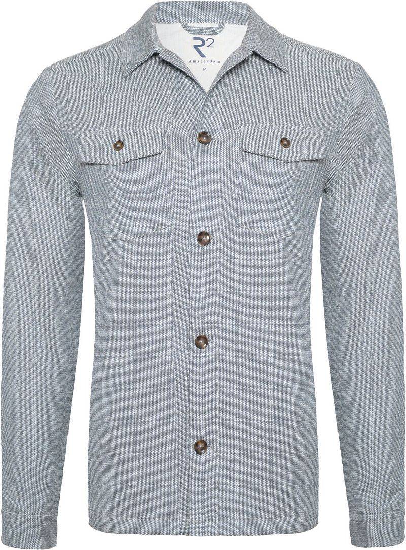 R2 Overshirt Blau - Größe M von R2 Amsterdam