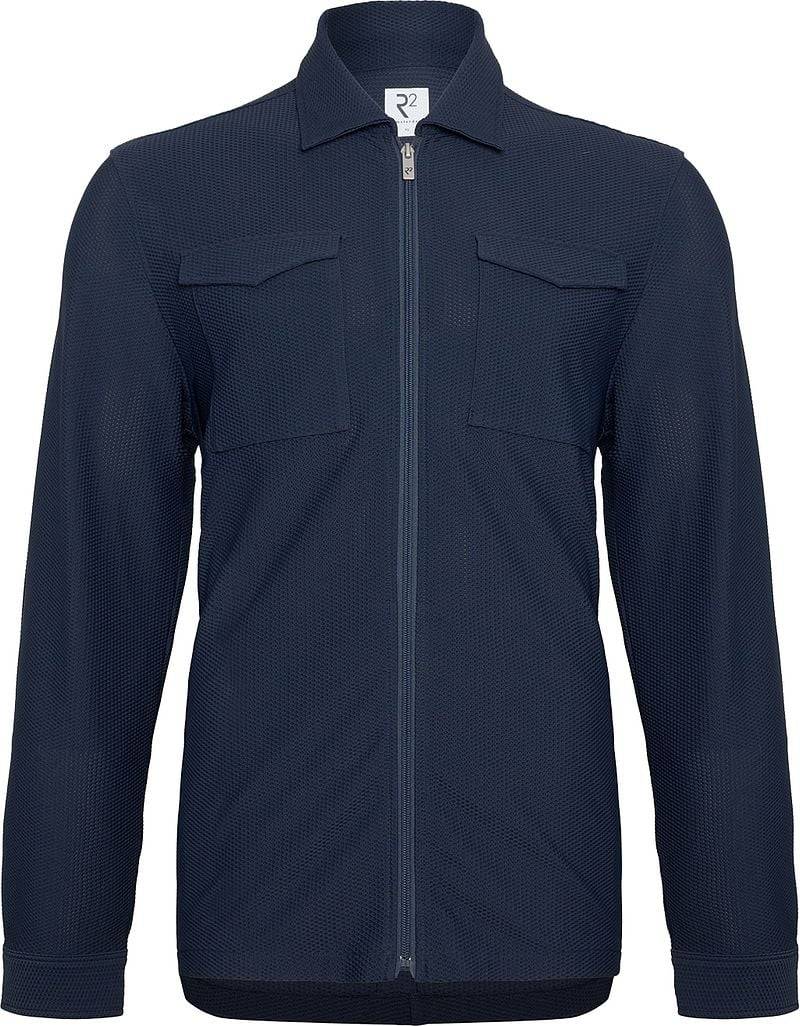 R2 Travel Overshirt Navy - Größe XXL von R2 Amsterdam