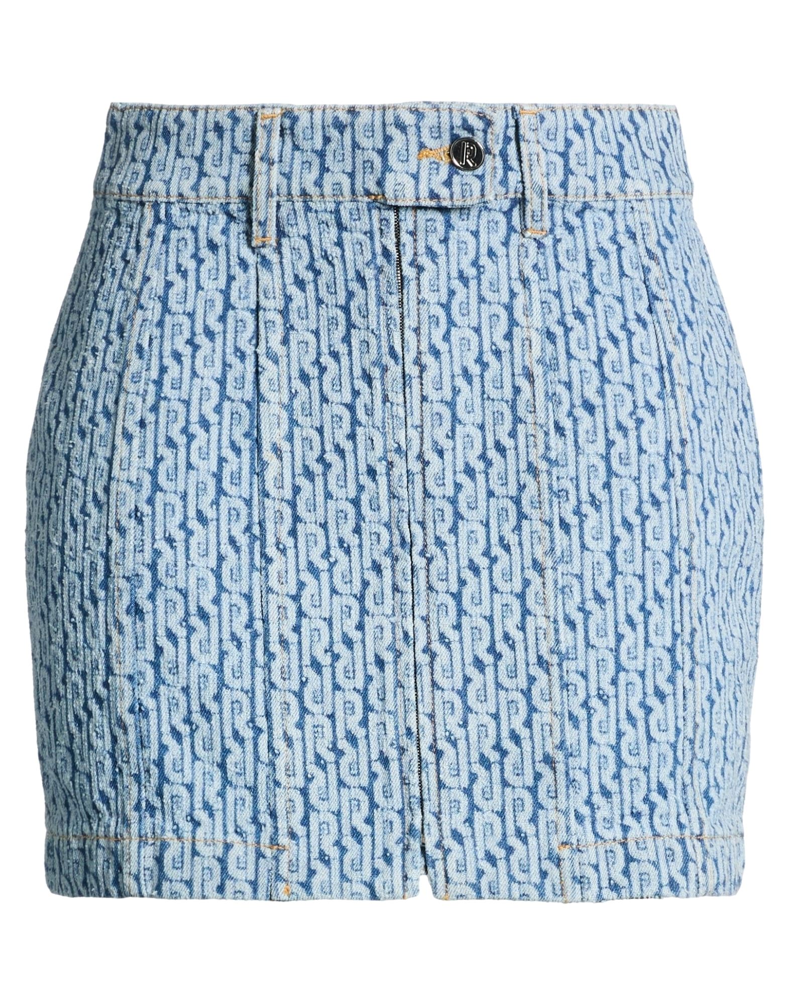 RABANNE Jeansrock Damen Hellblau von RABANNE