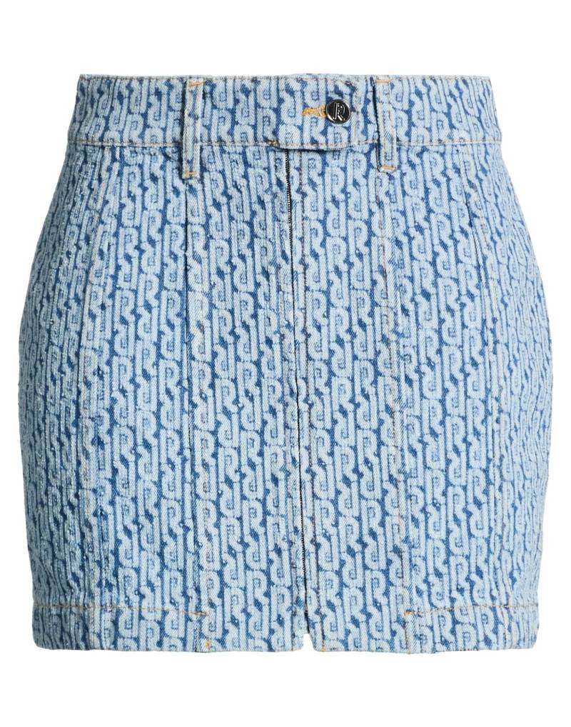 RABANNE Jeansrock Damen Hellblau von RABANNE