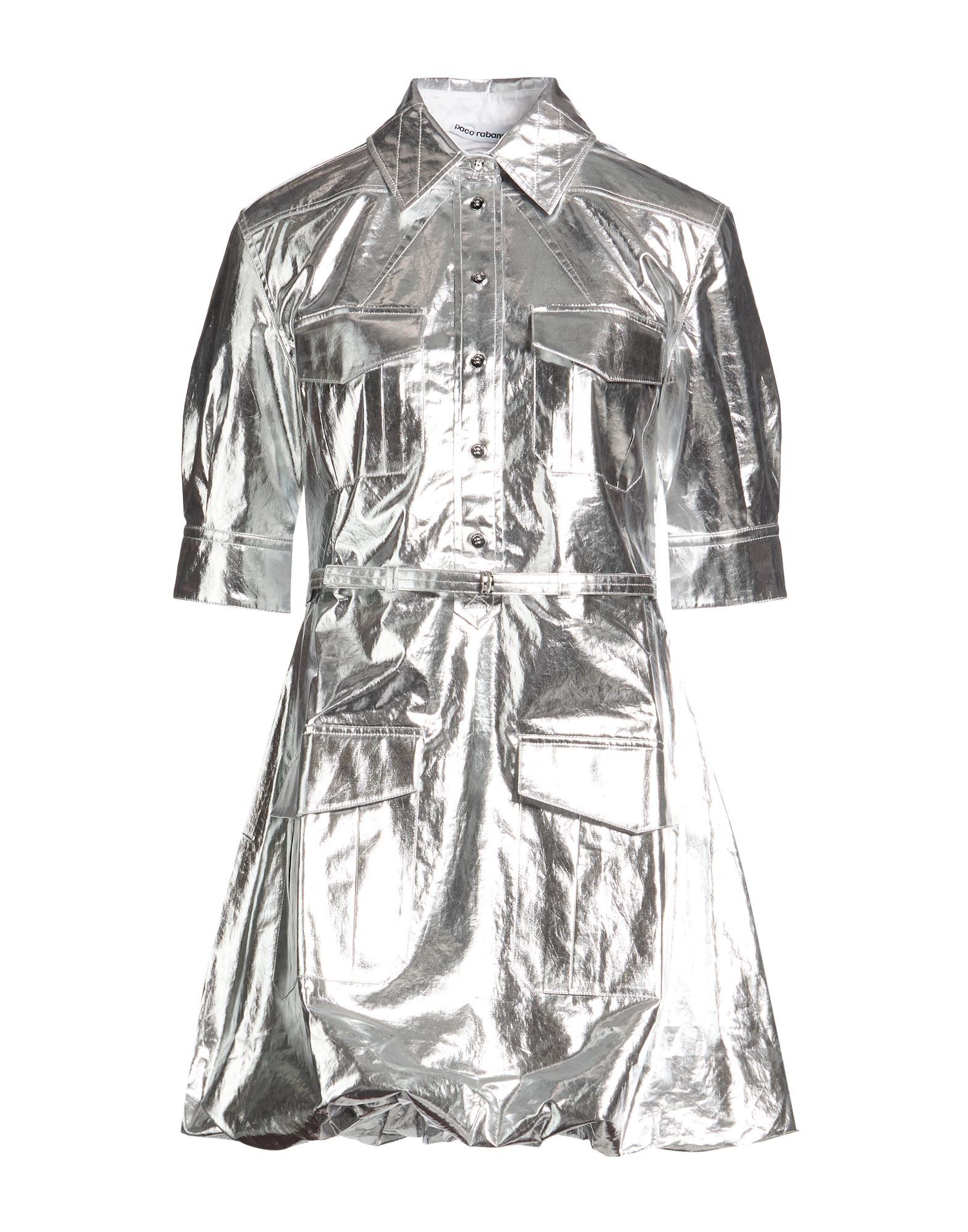 RABANNE Mini-kleid Damen Silber von RABANNE