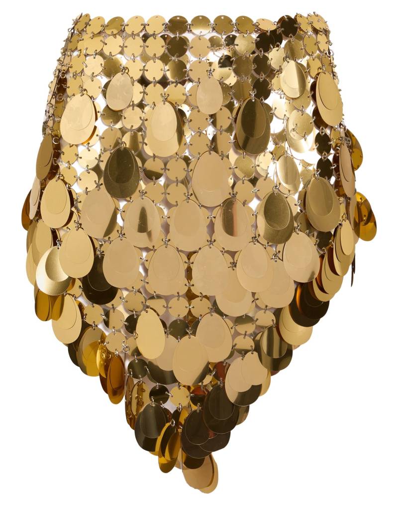 RABANNE Minirock Damen Gold von RABANNE