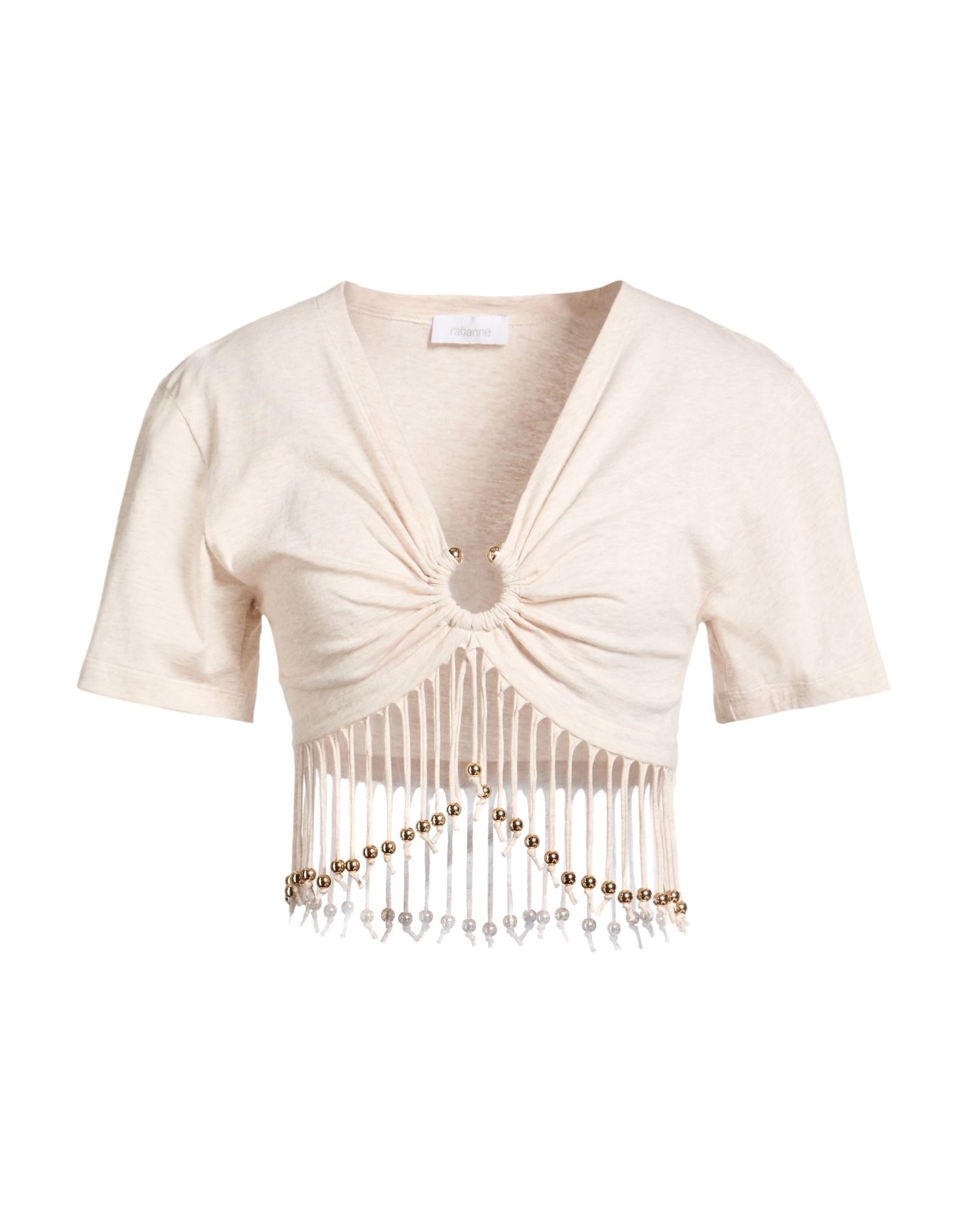 RABANNE T-shirts Damen Beige von RABANNE