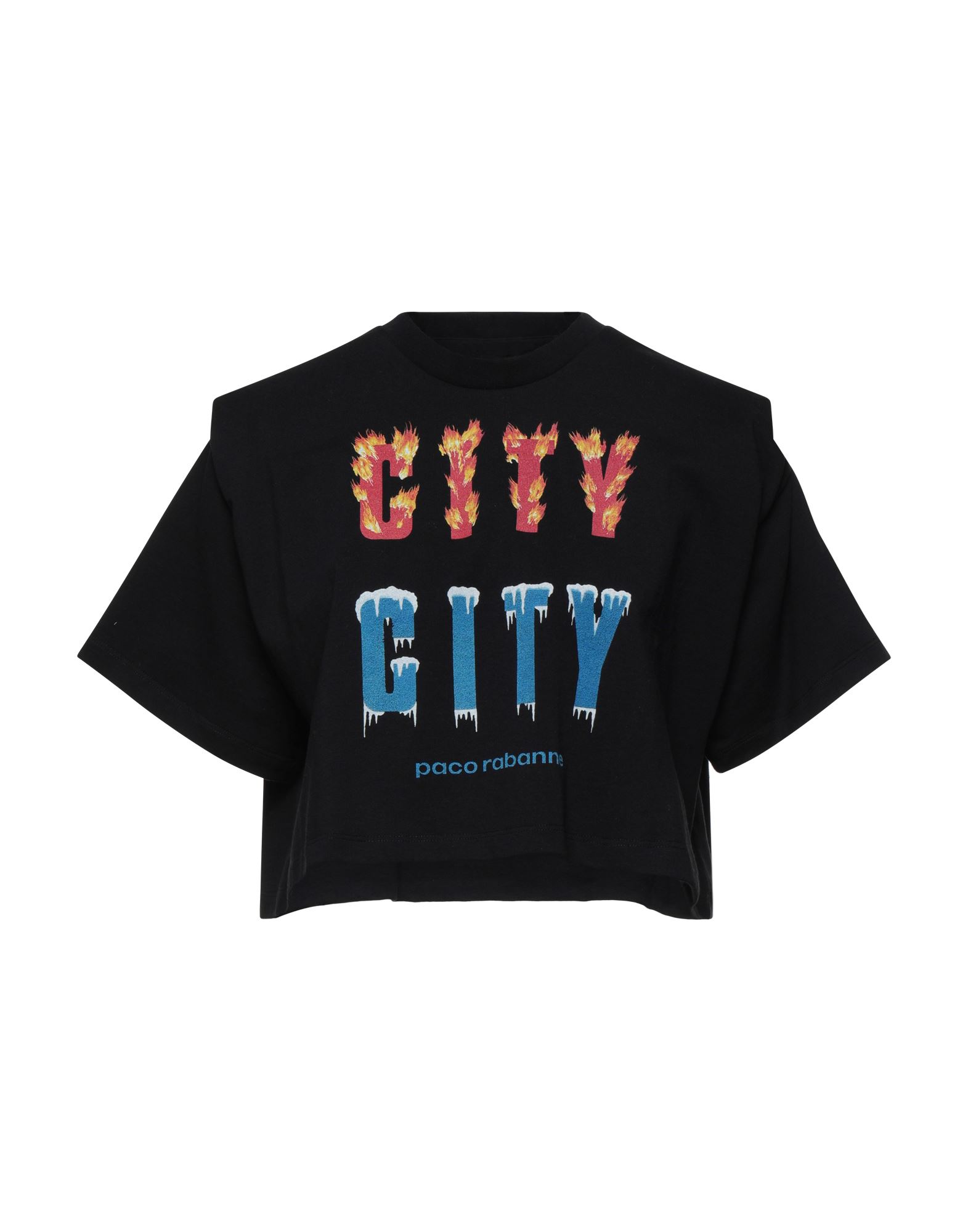 RABANNE T-shirts Damen Schwarz von RABANNE