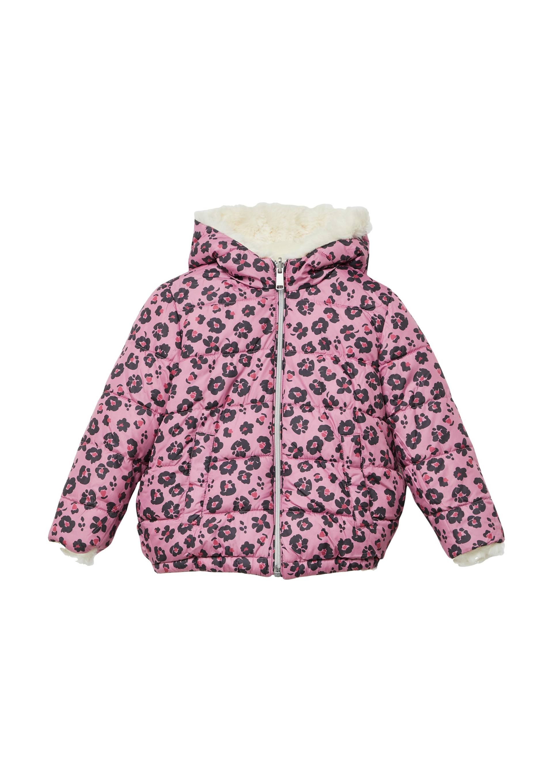 s.Oliver - Outdoor-Jacke creme|pink|mehrfarbig - Gr. - 116 von s.Oliver