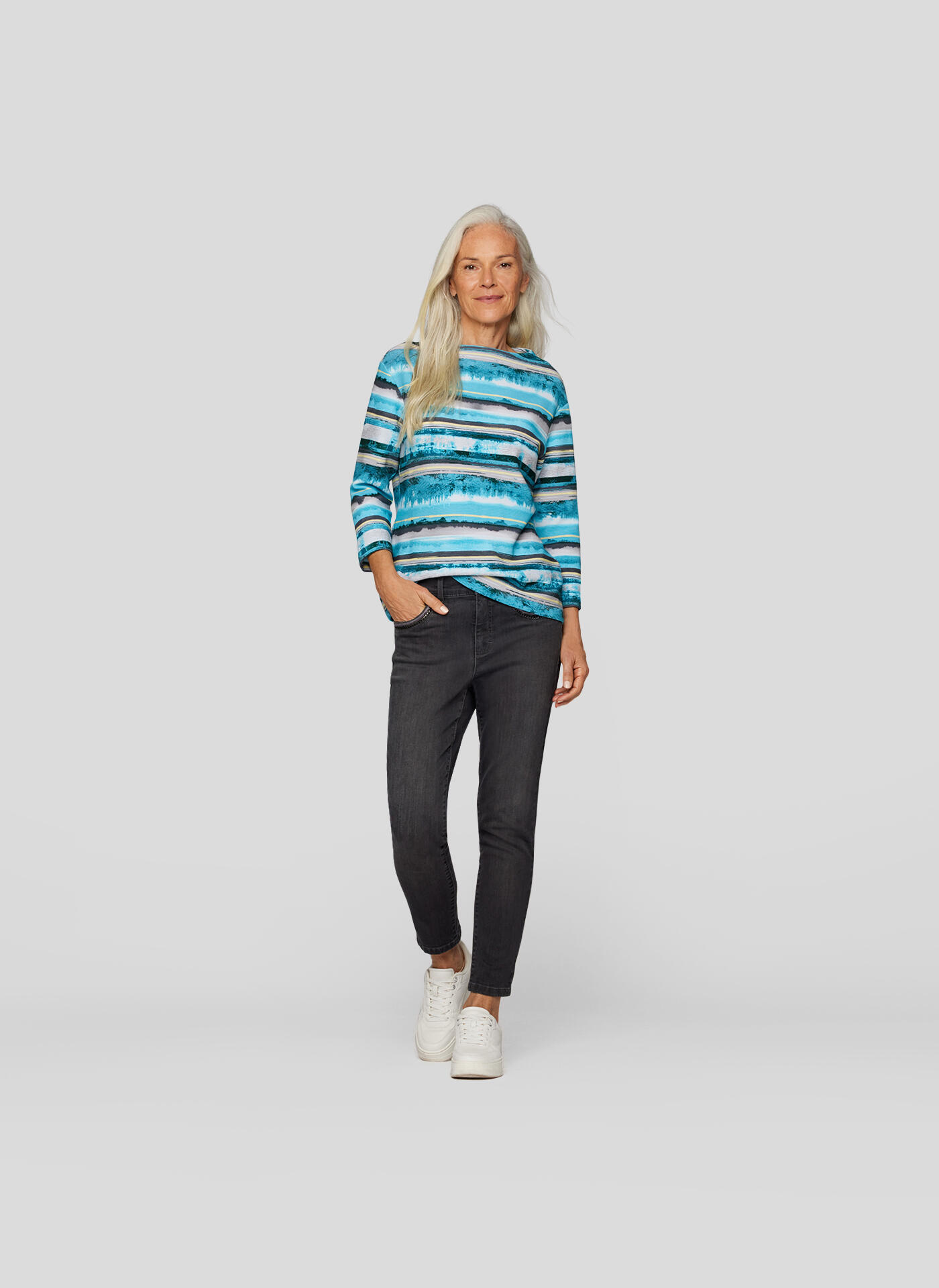 RABE - Polar Lights pfauenblau - Gr. - 46 von RABE