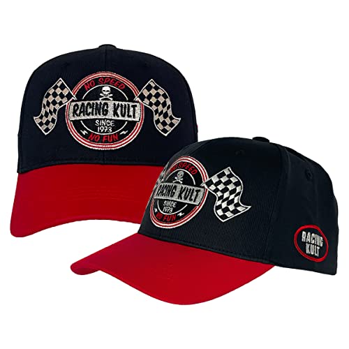 Racing Kult Flex Cap No Speed No Fun mit Stick Unisex (as3, Alpha, l, x_l) von Racing Kult