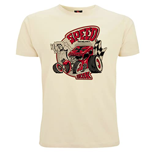 RACING KULT T-Shirt Hot Rod Speedfreak Frontprint (as3, Alpha, l, Regular, Regular) von RACING KULT