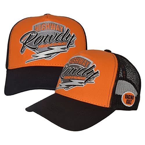 RACING KULT Trucker Cap Highway Rowdy mit Stick Unisex von RACING KULT