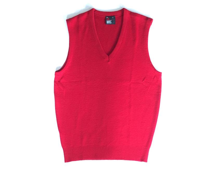 Robert Bruce Grundlegende Rote Weste. Sz-L.-Usa von RACQUETSOCIETY