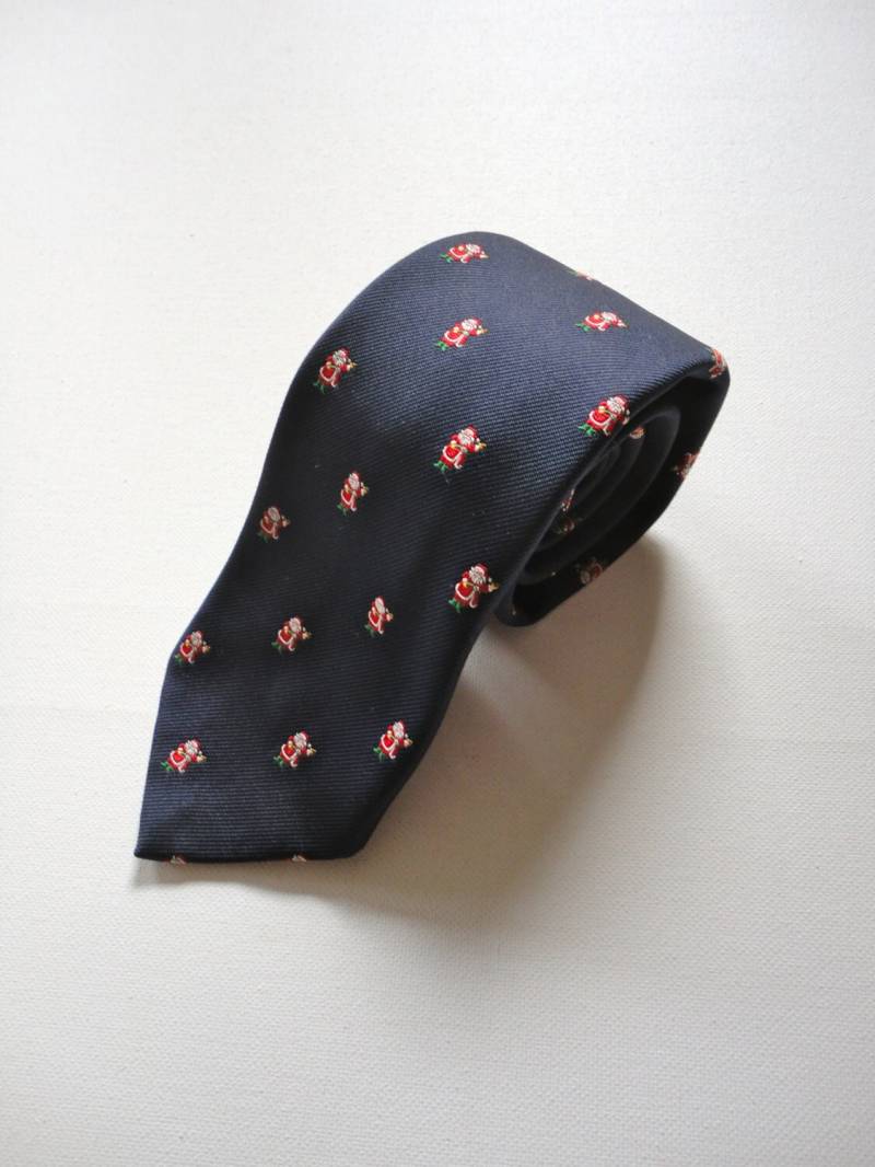 "Robert Talbott Für Bill Winn "Santa Claus" Seidenkrawatte." 100% Seide. Usa von RACQUETSOCIETY