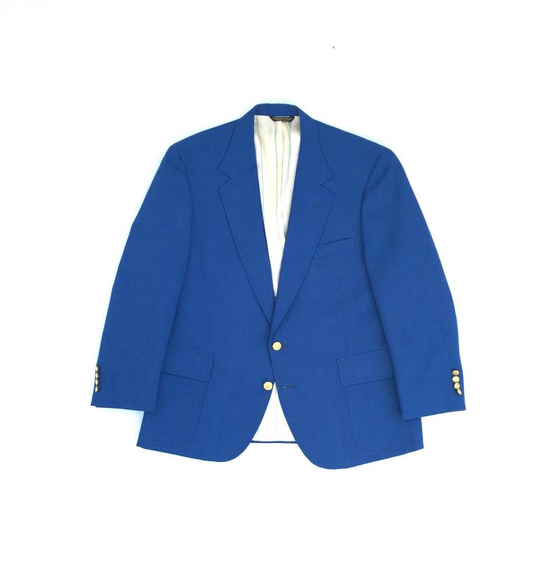 Wimbledon Zwei-Knopf-Wollblazer Aus Den 70Er Jahren. Sz 40R. Usa von RACQUETSOCIETY