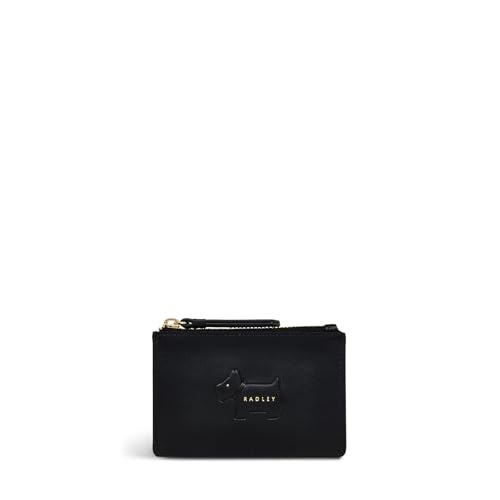 Puffy RADLEY Kleines Münzgeldbörse mit Reißverschluss, Schwarz von Radley