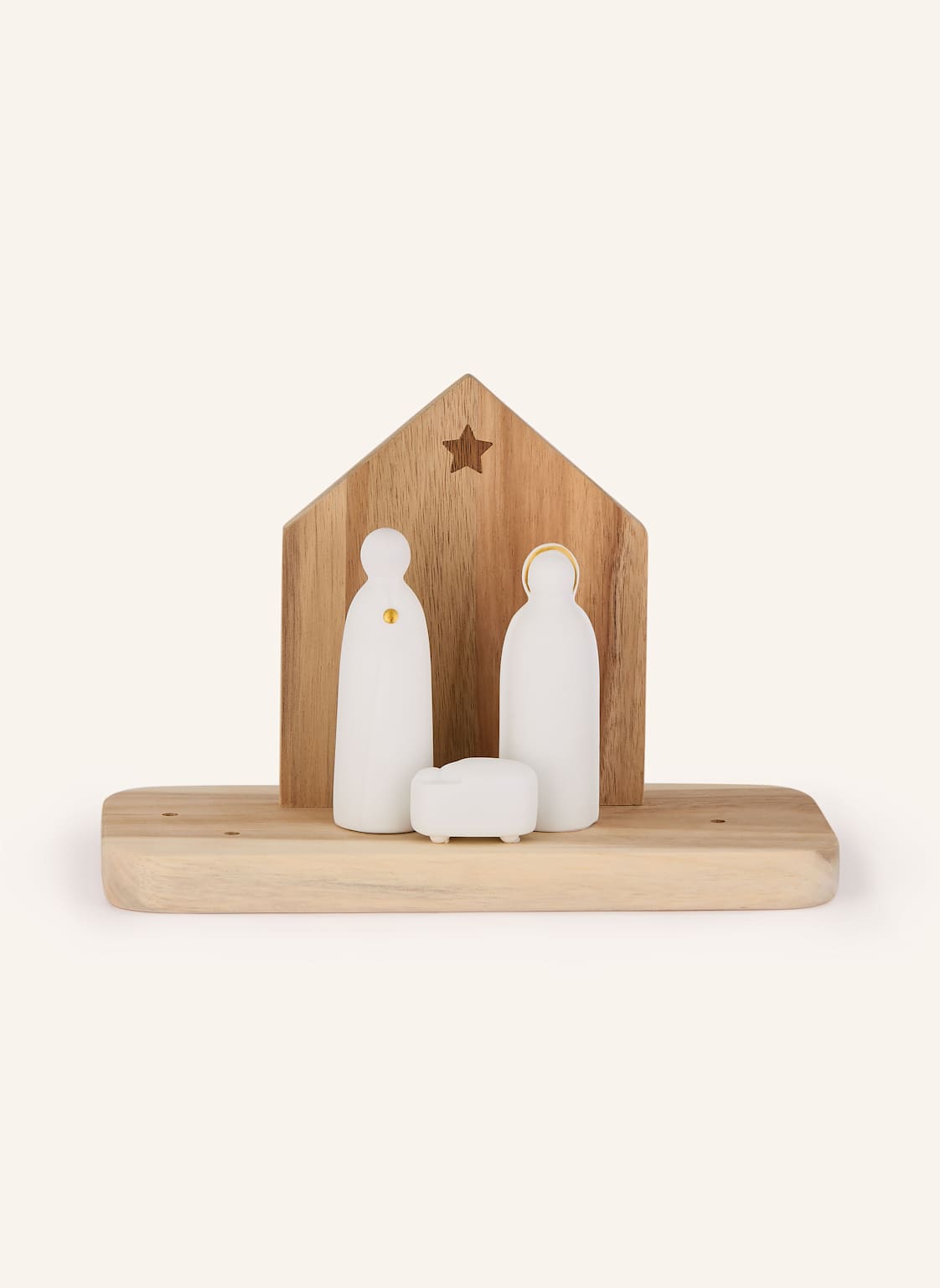 Räder Dekofigur Krippe weiss von RÄDER