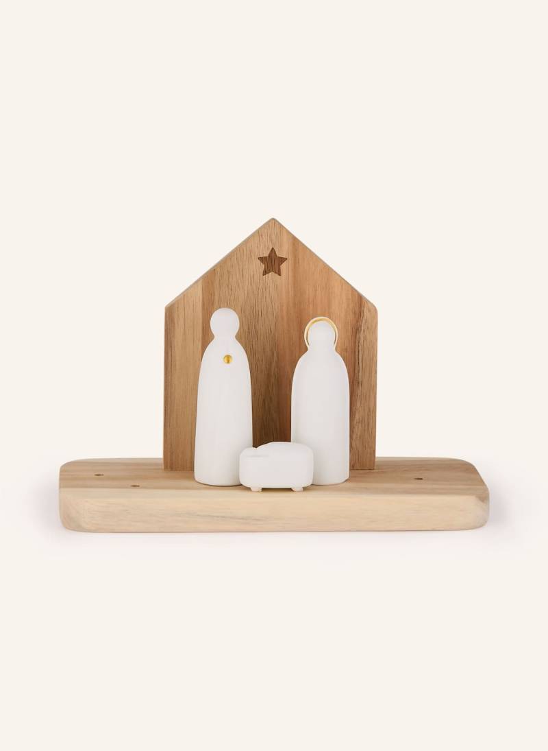 Räder Dekofigur Krippe weiss von RÄDER