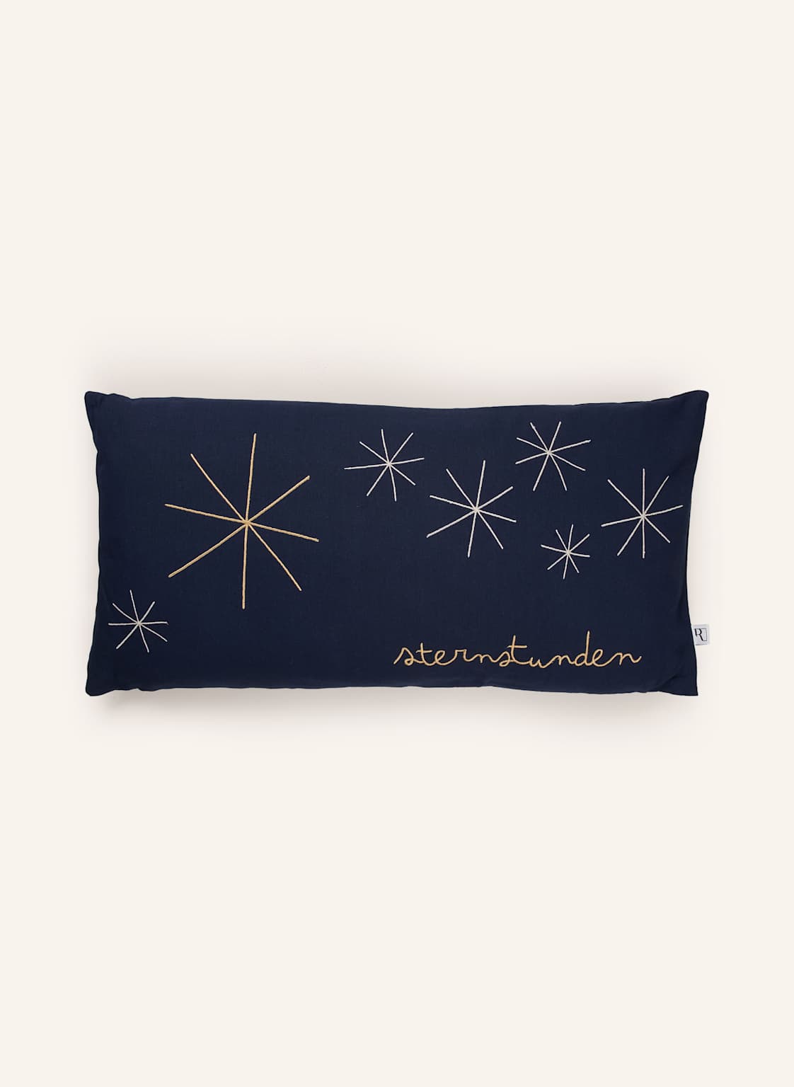 Räder Dekokissen Sternstunden schwarz von RÄDER