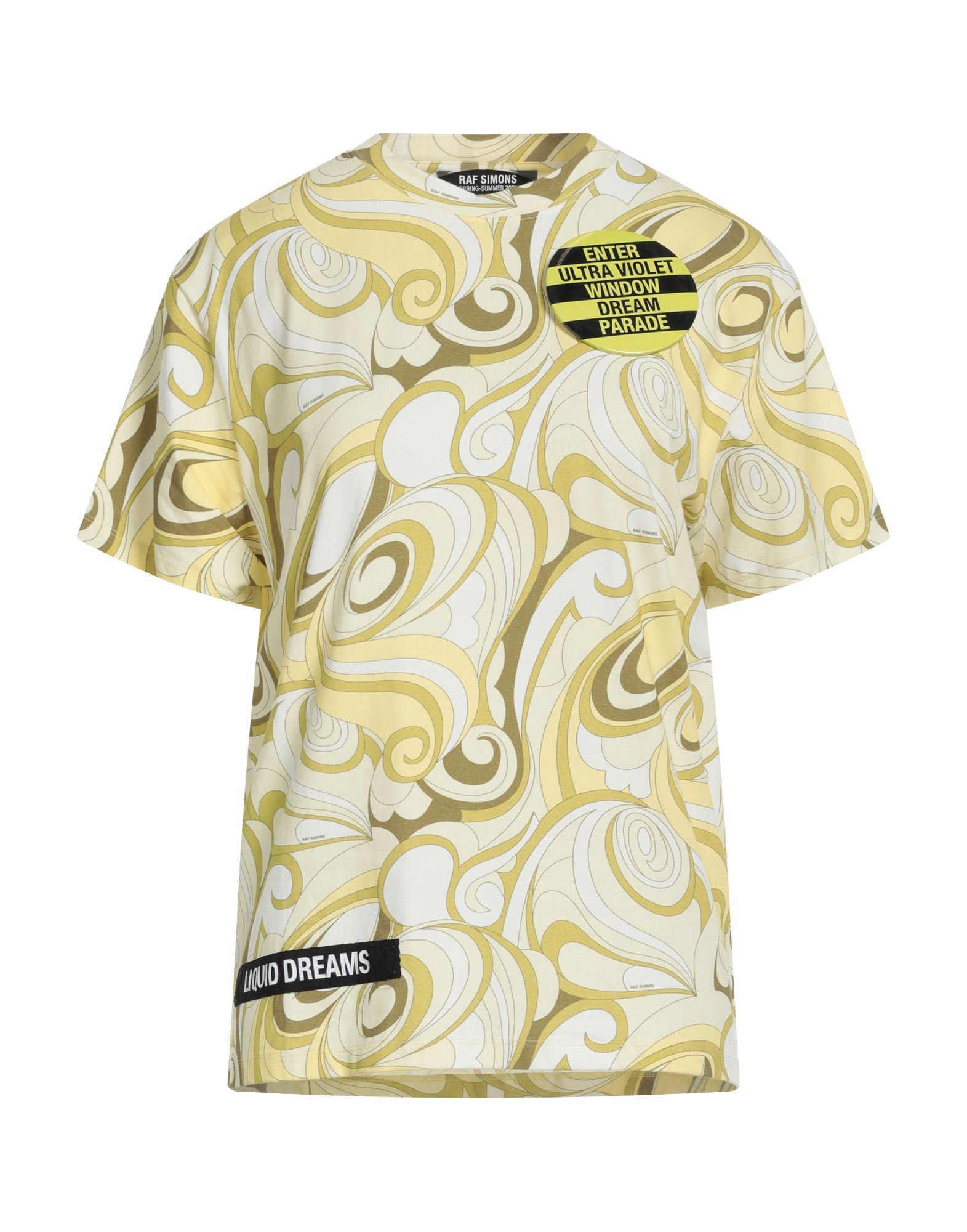 RAF SIMONS T-shirts Damen Hellgelb von RAF SIMONS