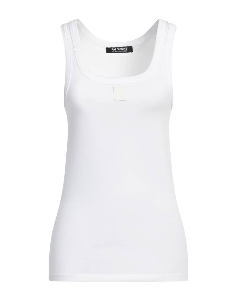 RAF SIMONS Tank Top Damen Weiß von RAF SIMONS