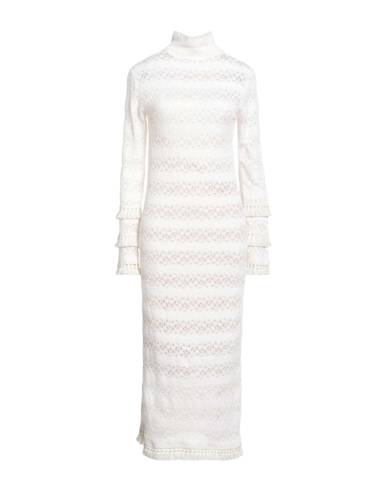 RAFFAELA D'ANGELO Midi-kleid Damen Elfenbein von RAFFAELA D'ANGELO