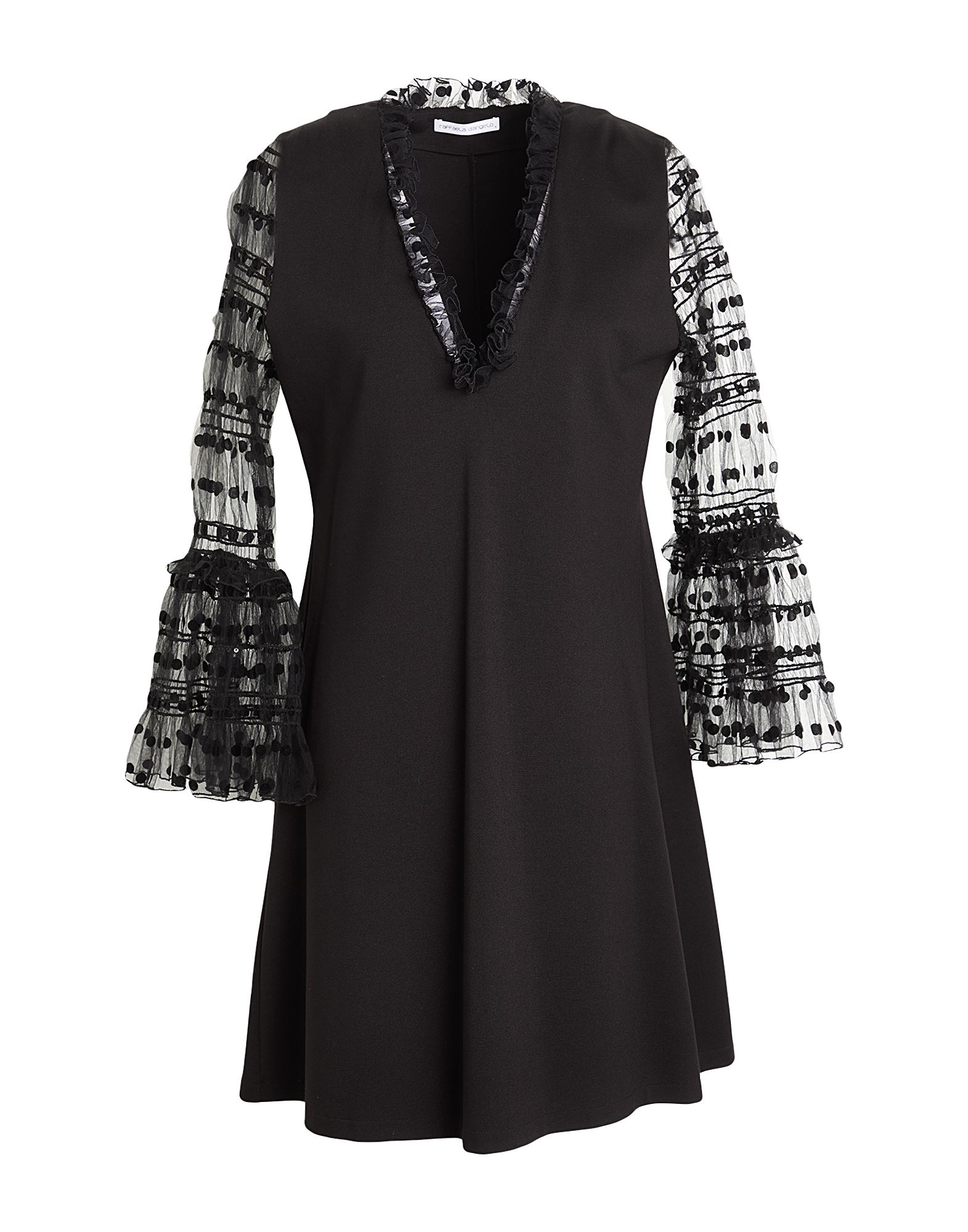 RAFFAELA D'ANGELO Mini-kleid Damen Schwarz RAFFAELA D'ANGELO Mini-kleid Damen Schwarz von RAFFAELA D'ANGELO