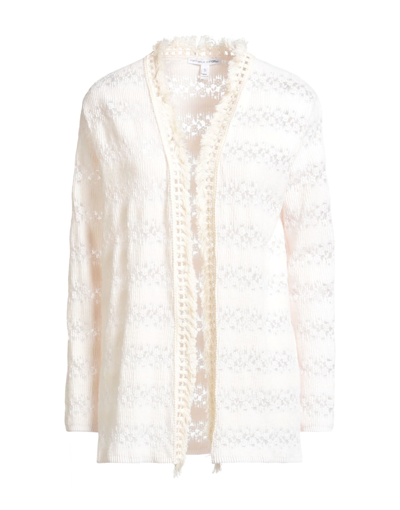 RAFFAELA D'ANGELO Strickjacke Damen Elfenbein von RAFFAELA D'ANGELO