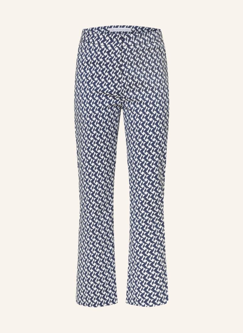 Raffaello Rossi 7/8-Hose Maika Aus Jacquard blau von RAFFAELLO ROSSI