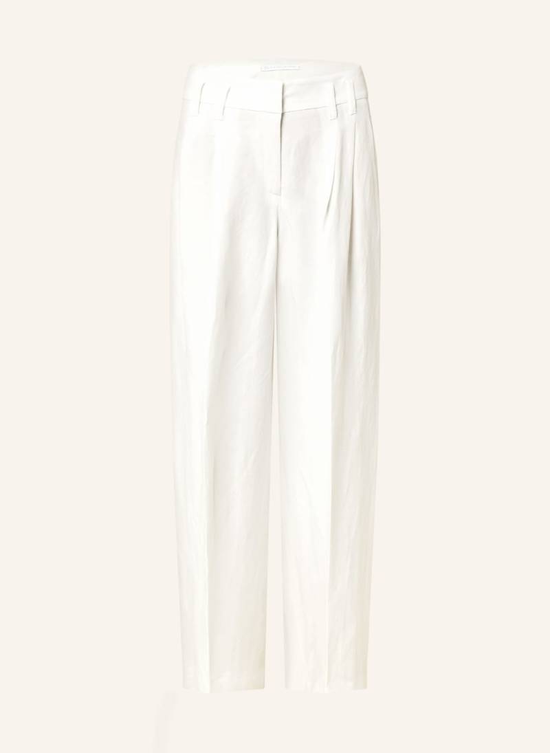 Raffaello Rossi Hose Mayla Mit Leinen weiss von RAFFAELLO ROSSI
