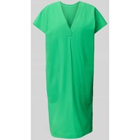 Raffaello Rossi Knielanges Kleid mit V-Ausschnitt Modell 'JOYCE' in Gruen, Größe 48 von RAFFAELLO ROSSI