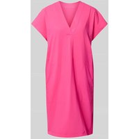 Raffaello Rossi Knielanges Kleid mit V-Ausschnitt Modell 'JOYCE' in Pink, Größe 42 von RAFFAELLO ROSSI