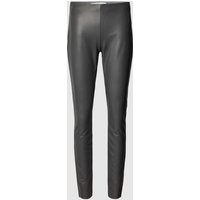 Raffaello Rossi Leggings im unifarbenen Design Modell 'RESA' in Anthrazit, Größe 42 von RAFFAELLO ROSSI