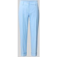 Raffaello Rossi Regular Fit Chino mit verkürztem Schnitt Modell 'DORA' in Hellblau, Größe 48 von RAFFAELLO ROSSI