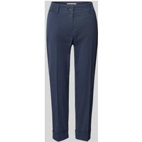 Raffaello Rossi Regular Fit Chino mit verkürztem Schnitt Modell 'DORA' in Marine, Größe 48 von RAFFAELLO ROSSI