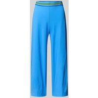 Raffaello Rossi Regular Fit Culotte mit fixierten Bügelfalten Modell 'SALLY' in Blau, Größe 38 von RAFFAELLO ROSSI