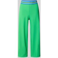 Raffaello Rossi Regular Fit Culotte mit fixierten Bügelfalten Modell 'SALLY' in Gruen, Größe 32 von RAFFAELLO ROSSI