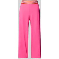 Raffaello Rossi Regular Fit Culotte mit fixierten Bügelfalten Modell 'SALLY' in Pink, Größe 32 von RAFFAELLO ROSSI