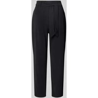 Raffaello Rossi Regular Fit Stoffhose mit verkürztem Schnitt Modell 'IRA' in Black, Größe 40 von RAFFAELLO ROSSI