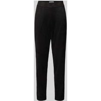 Raffaello Rossi Slim Fit Hose mit Ziernähten Modell 'CANDICE' in Black, Größe 44 von RAFFAELLO ROSSI