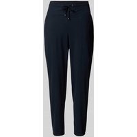 Raffaello Rossi Slim Fit Stoffhose mit Tunnelzug Modell 'AZRA' in Marine, Größe 32 von RAFFAELLO ROSSI