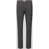 Raffaello Rossi Stoffhose in verkürzter Passform Modell 'PENNY' in Black, Größe 42 von RAFFAELLO ROSSI