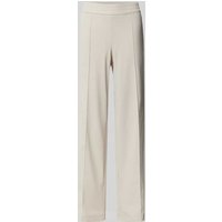 Raffaello Rossi Straight Leg Stoffhose mit fixierten Bügelfalten Modell 'COSMEA' in Stein, Größe 40 von RAFFAELLO ROSSI