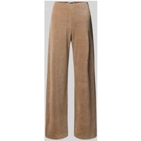Raffaello Rossi Wide Leg Cordhose Modell 'ELAINE' in Taupe, Größe 32 von RAFFAELLO ROSSI