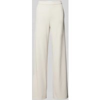 Raffaello Rossi Wide Leg Stoffhose mit elastischem Bund in Offwhite, Größe 42 von RAFFAELLO ROSSI