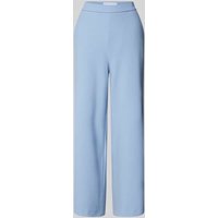 Raffaello Rossi Wide Leg Stoffhose mit verkürztem Schnitt Modell 'PALINA' in Hellblau, Größe 40 von RAFFAELLO ROSSI