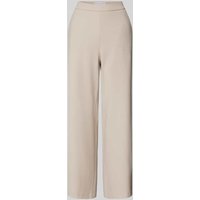 Raffaello Rossi Wide Leg Stoffhose mit verkürztem Schnitt Modell 'PALINA' in Sand, Größe 42 von RAFFAELLO ROSSI