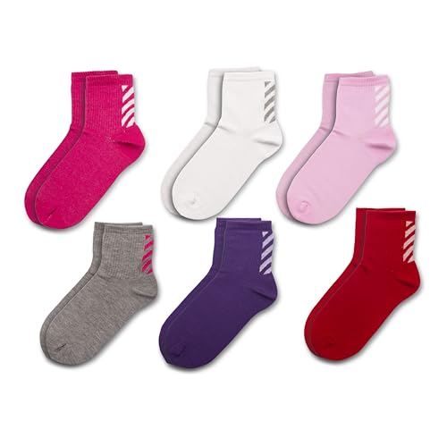 RAFRAY Premium Socken – Sportsocken Bunte – Gestreift – Sportliche Socken in Geschenkbox – Premium Baumwolle – 6 Paar – Größe 36-40 von RAFRAY