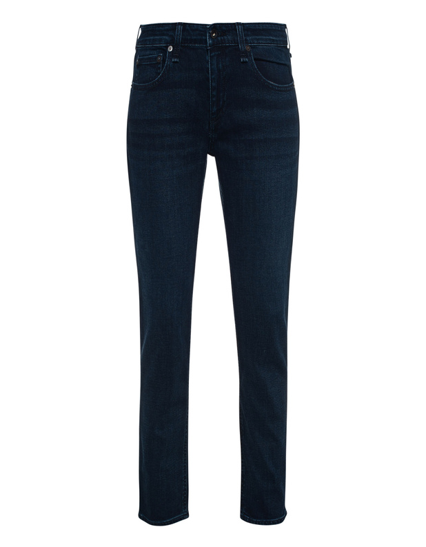 Dre Low Rise Slim Boyfriend Dark Blue von RAG&BONE