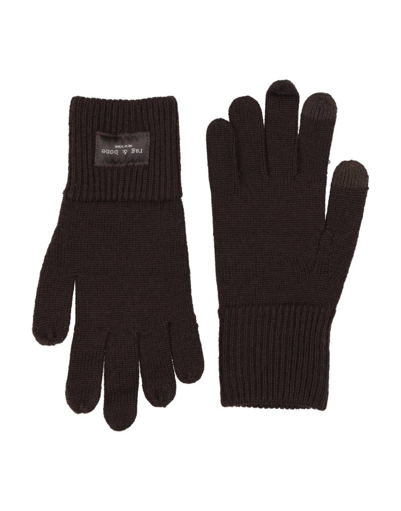 RAG & BONE Handschuhe Damen Schokobraun von RAG & BONE